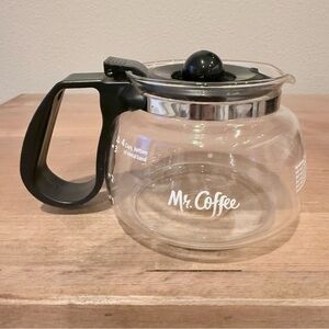 Mr. Coffee 3-4 cup glass replacement carafe with lid